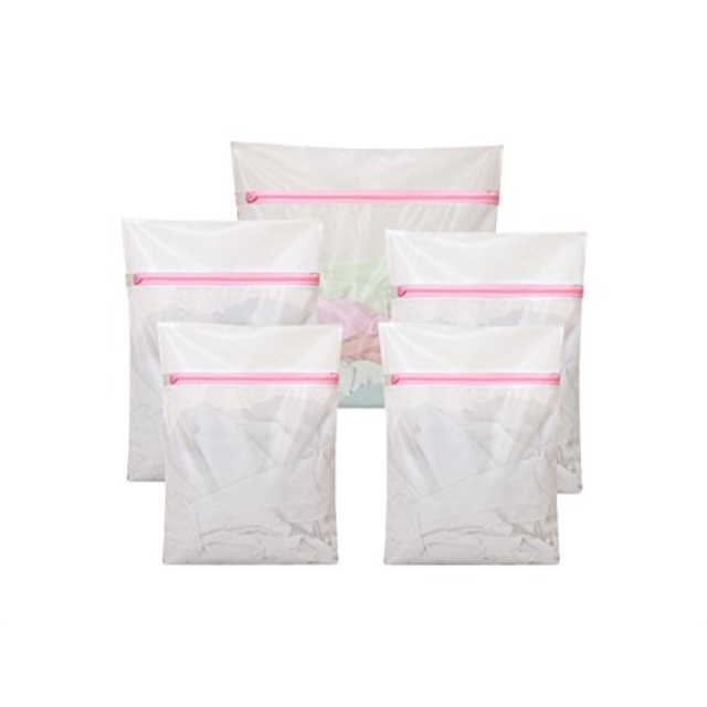 Simpleulife Adib073vfnnn4 Set Of 5 Mesh Laundry Wash Bags 1 6 Set Of Co Mesh Laundry Bag Are You Still Worrying About Having Hooks Damage Other Garments In The Same Load Washing Machine Or