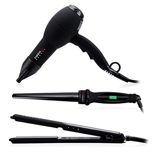 Maxius Maxiglide Mp Flat Iron 1 25 Parwin Beauty Travel Dryer And Straightener Set Tourmaline Ceramic Flat Iron Hair Straighteners