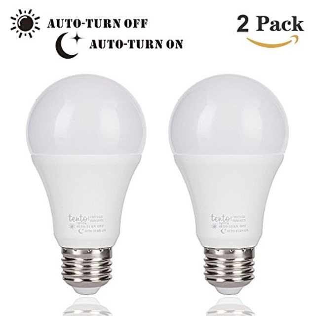Tento Lighting Dusk To Down Light Bulbs Outdoor Pack Of 2