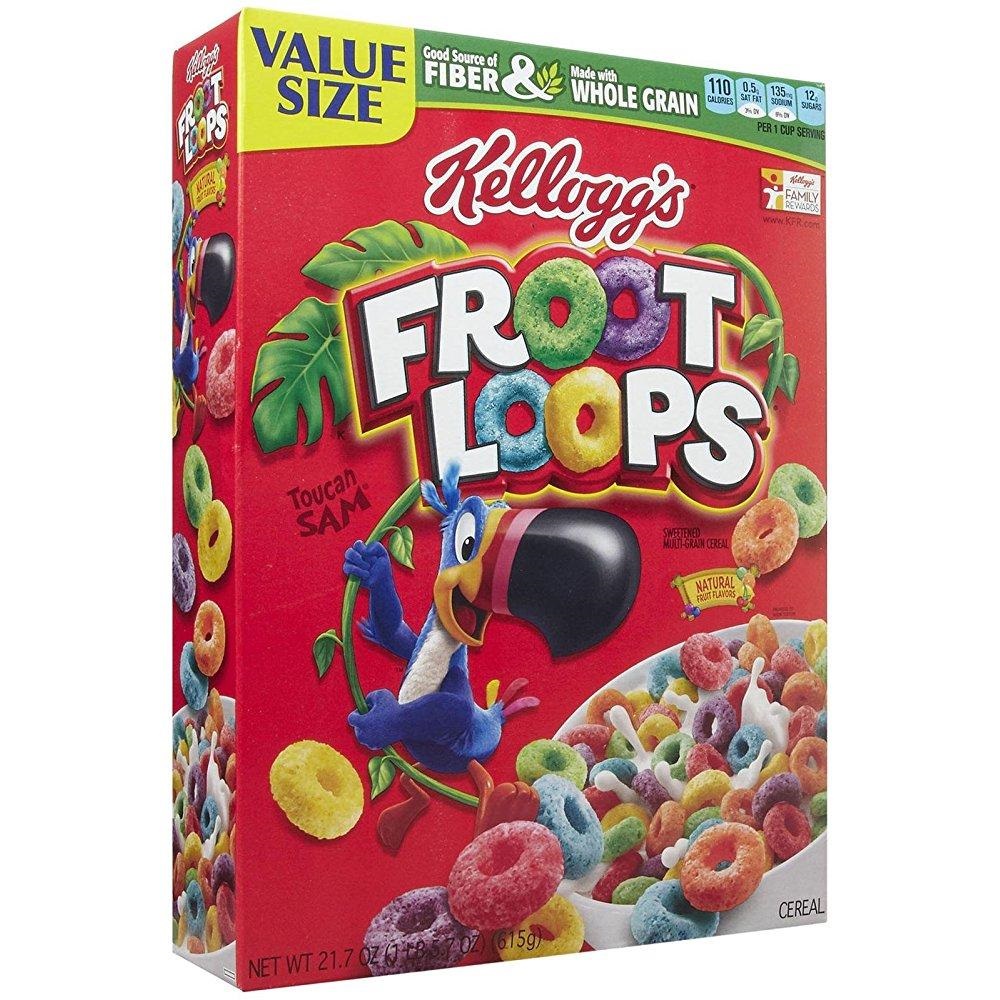Kelloggand39s Kellogs Froot Loops 217 Ounce Box 1 Kelloggand39s Kellogs Froot Loops 217 Ounce Box 1
