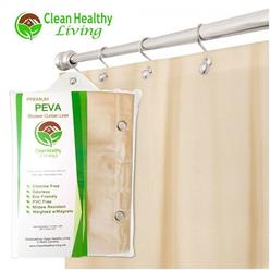 Heavy Weight Shower Curtain Liner With Suction Cups