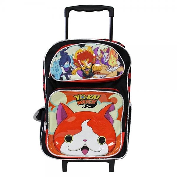 Rolling Book Bags Ai Yokai Watch Large School 16 Rolling Backpack Boy S Book Bag Authentic License