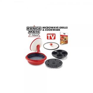 Range Mate Pro Nonstick Microwave 5 In 1 Grill Pot Pan Range Mate Pro Nonstick Microwave 5 In 1 Grill Pot Pan