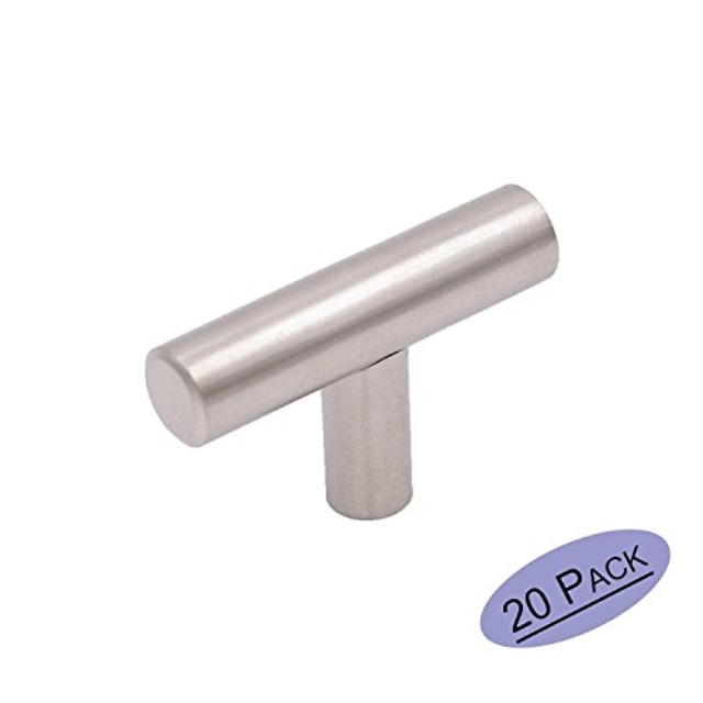 Goldenwarm Cabinet Pulls On Kmart Goldenwarm 20pack 50mm Long Single Hole Brushed Stainless Steel Cabinet S And Pulls Door Cupboards Drawers