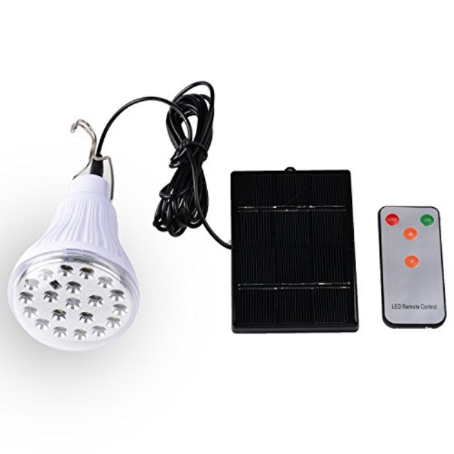 Solar Lights With Remote Panel Annyfa Solar Panel Ed Super Bright 20 Led Bulb Portable Hook Lamp For Outdoor Fishing Hiking