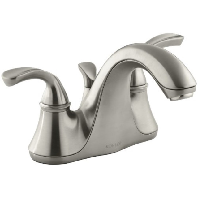 Kohler Bathroom Faucets Sears Kohler K 10270 4 Bn Forte Centerset Lavatory Faucet With Sculpted Lever Handles