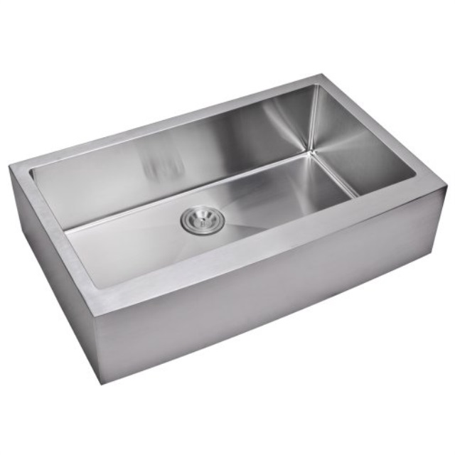 Drop In A Front Kitchen Sinks Water Creation Ss As 3622b 36 X 22 15 Mm Corner Radius