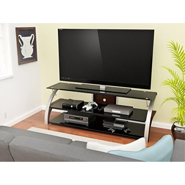 55 Inch Tv Stand With Storage Z Line Designs Elecktra Tv Stand 55 Inch Brown