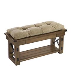Chair Pads Cushions Kmart The Gripper Non Slip Rembrandt Tufted Universal Bench Cushion Tan