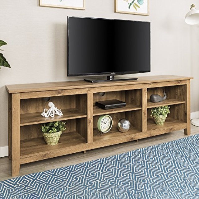 70 Inch Flatscreen Tv Stands Home Accent Furnishings New 70 Inch Wide Barnwood Finish Television Stand