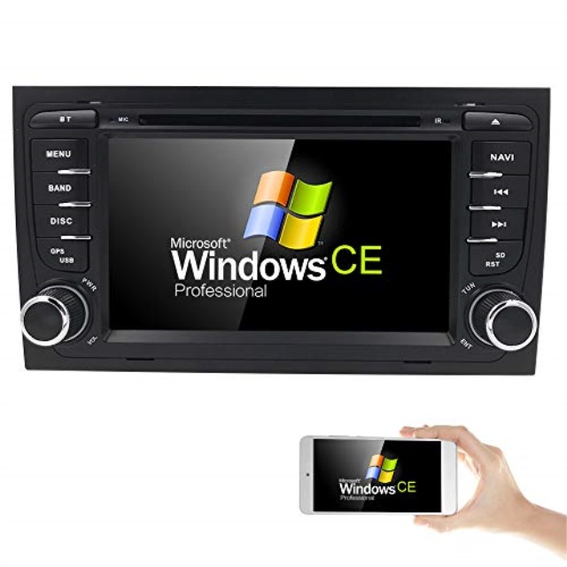 Hizpo Adib074xvw8q2 Car Gps Navigation Stereo Audi A4 S4 Rs4 B6 B7