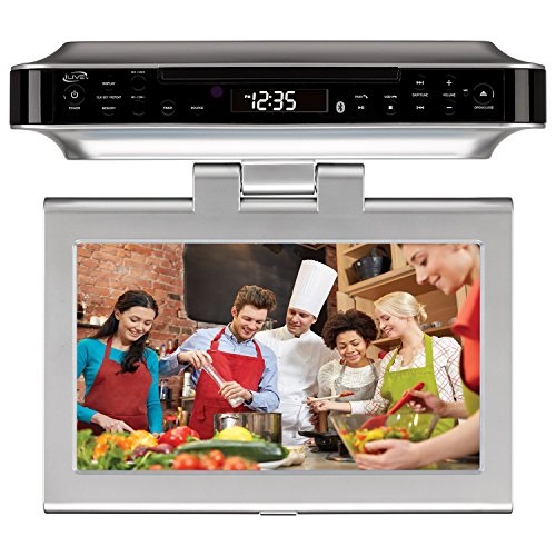 Under Kitchen Cabinet Tv Dvd Radio Combo Ilive Bluetooth Wireless Under The Cabinet Kitchen Dvd Cd Player Radio Speaker System