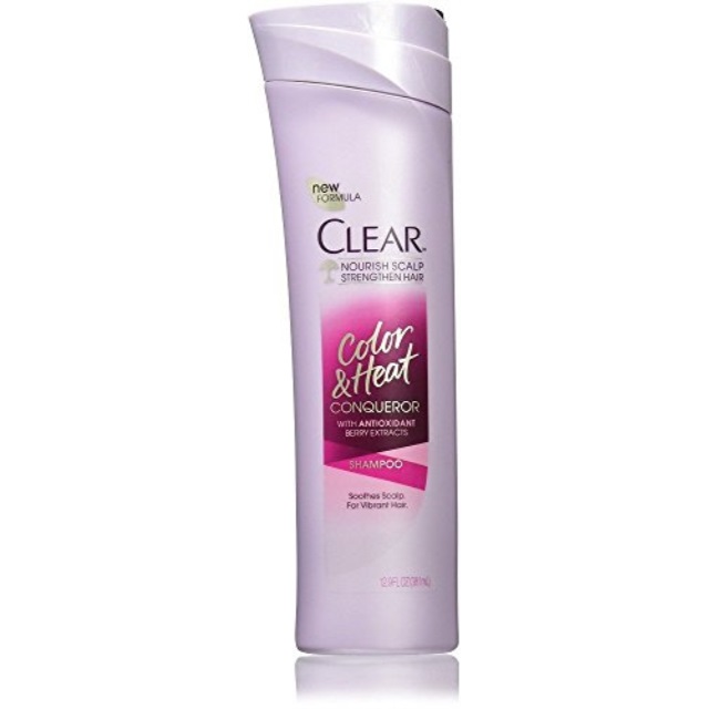 Clear Color and Heat Conqueror with Antioxidant Berry Extracts Shampoo 12.90 oz Pack of 4