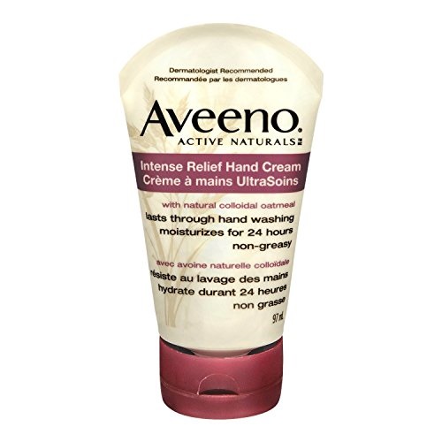 Aveeno Intense Relief Hand Cream For Dry Skin, 3.5 Oz