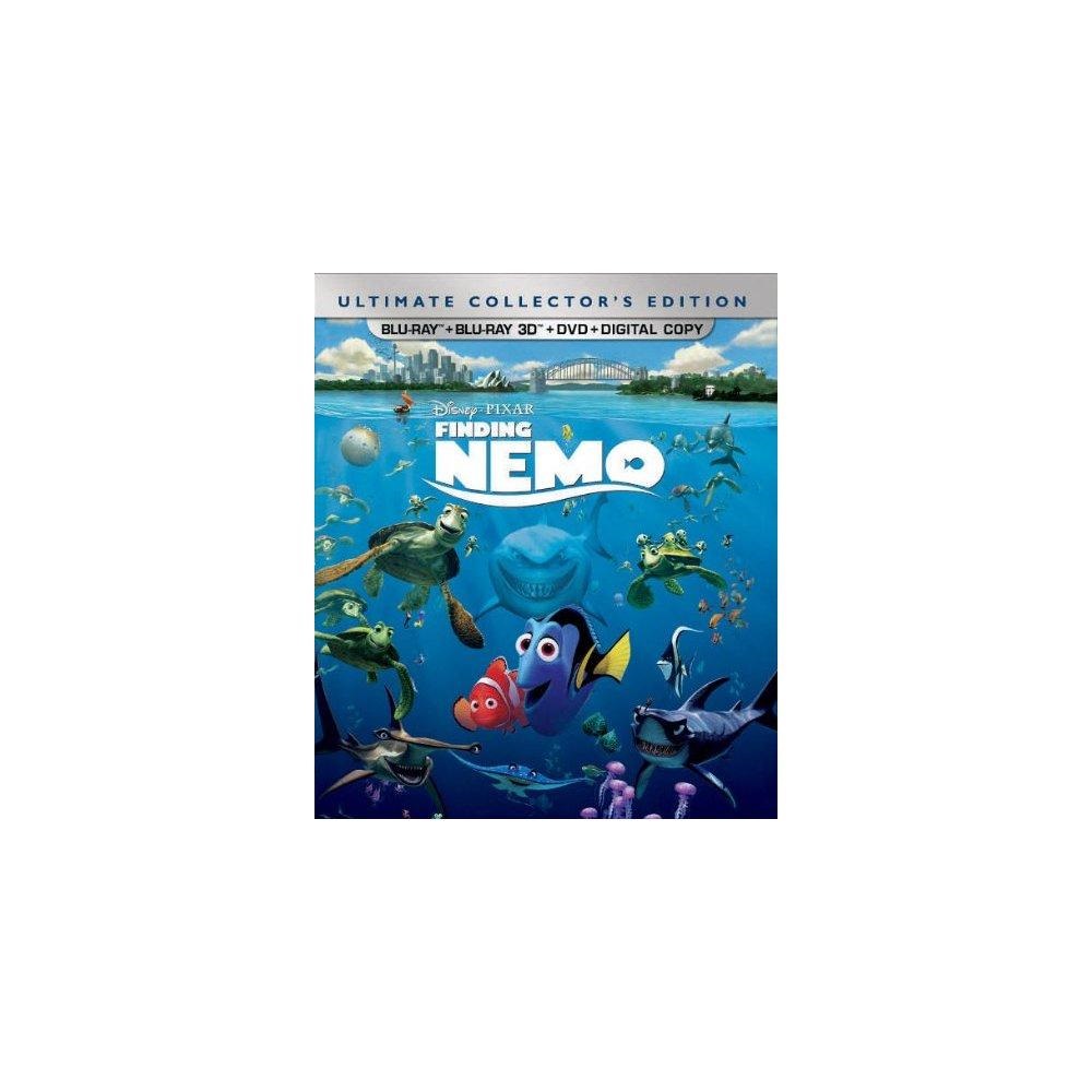 Buena Vista Finding Nemo Five Disc Ultimate Collector S Edition Blu Ray 3d Blu Ray Dvd Digital Copy