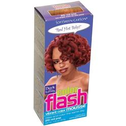 Dark and Lovely Color Flash Vibrant Color Mousse - 20 - Red Pop 1.76 oz.