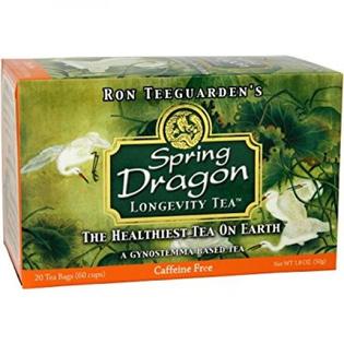 Dragon Herbs Spring Dragon Longevity Tea Caffeine Free -- 20 Tea Bags