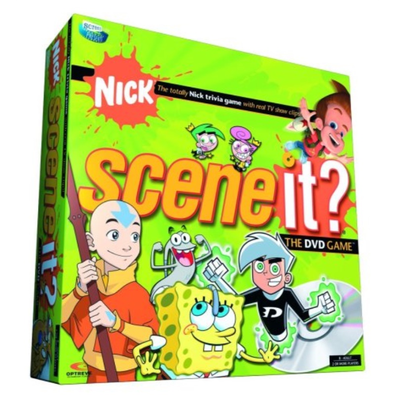 ScreenLife Games Scene It Nickelodeon Edition DVD Game
