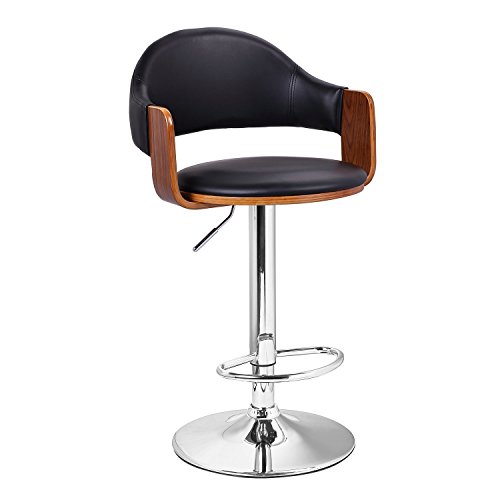 Adeco Extremely Comfy With Extra, Comfy Adjustable Bar Stools