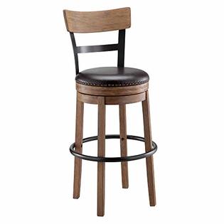 Ball Cast Swivel Bar Stool 30 Inch, 30 Inch Wooden Bar Stools With Back