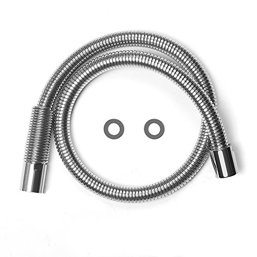 CWM IMLEZON Stainless Steel Hose for All Commercial Kitchen Sink Faucets  Flexible Hose Replacement (38 inch) (38 inches)