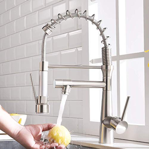 QIDIAN Qidian Contemporary Kitchen Sink Faucet-Single ...