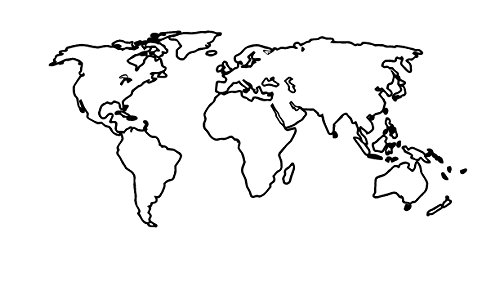 Beauty Temporary Tattoo World Map Outline Climate Change Support Gift Semipermanent Tattoo Accessory Set Of 2 Size 2 X 375 Beauty Temporary Tattoo World Map Outline Climate Change Support Gift Semipermanent Tattoo Accessory Set Of 2 Size 2 X 375