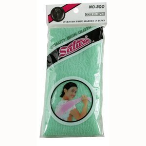 Salux Nylon Japanese Beauty Skin Bath Wash clothTowel Aquamarine green