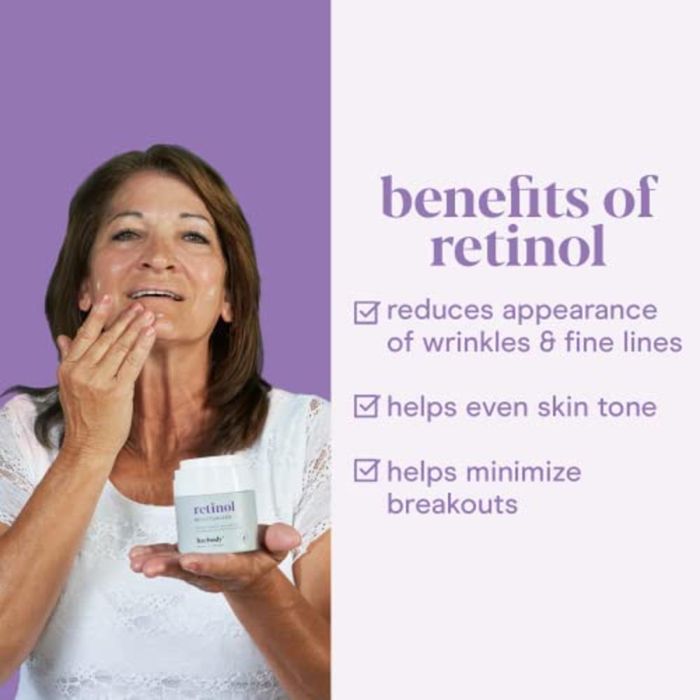 Retinol Cream for Face, Neck and D茅colletage with Wrinkle and Acne Fighting