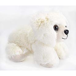 Wild Republic Polar Bear Plush, Stuffed Animal, Plush Toy, Gifts for Kids, Hug’Ems 7"