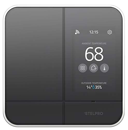Stelpro ASMC402 Smart Home Wi-Fi Controller Thermostat Adds Maestro Connectivity to Line Voltage Electric Baseboards, Convectors
