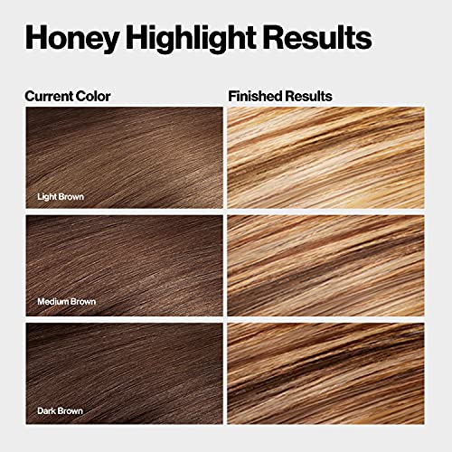 Revlon Color Effects Frost & Glow At-Home Hair Highlights Lightening Bleach  Dye Kit, Easy Cap