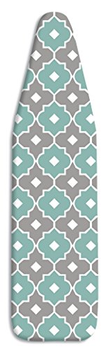 Whitmor Supreme Ironing Board Cover and Pad, Paragon Taupe/Gray