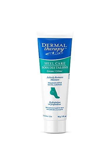 Dermal Therapy Heel Care Cream - Moisturizing Treatment that Repairs and Heals Dry, Rough, Cracked Heels and Feet | 25% Urea and
