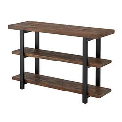 Alaterre Furniture Pomona 48" Metal and Reclaimed Wood Media/Console Table
