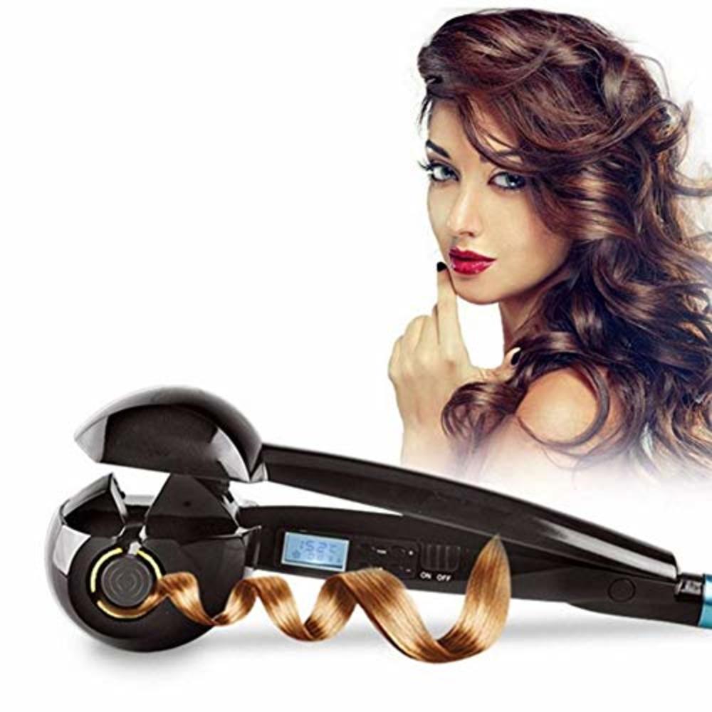 Hann脗庐 Hair Curler,LCD Pro Salon Automatic Hair Curling Curler Ceramic  Roller Wave Machine