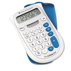Texas Instruments TI1706SV TI-1706SV Handheld Pocket Calculator, 8-Digit LCD