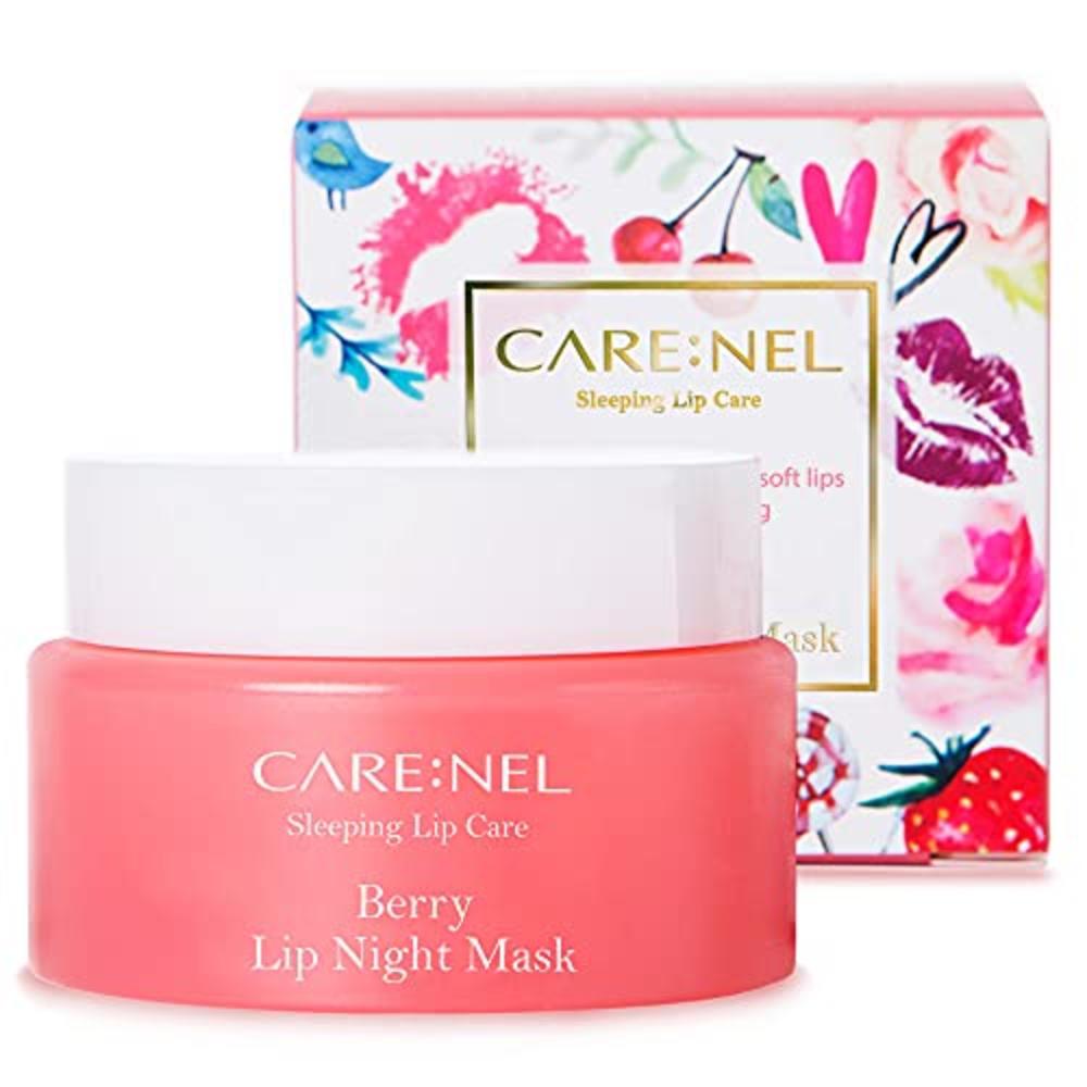 CARE:NEL CARENEL Berry Lip Sleeping Mask 23g - Lip gloss and Moisturizers Long lasting Night Treatments Lip care balm Chapped cracked lip