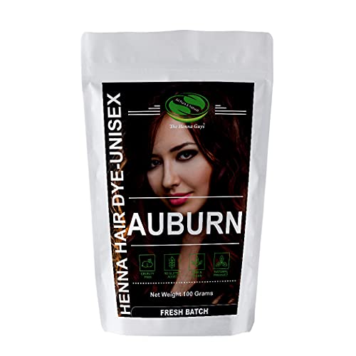 1 Pack Auburn Henna Hair & Beard Color / Dye 100 Grams - Chemicals Free Hair  Color - The Henna Guys