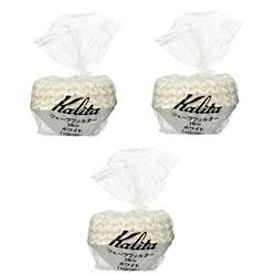Kalita [3 Sets!] Kalita: Wave Series Wave Filter 155 [1-2 Persons] White, 100 Sheets # 22201 (Japan Import)