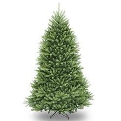 National Tree Company Artificial Full Christmas Tree, Green, Dunhill Fir, Includes Stand, 6 Feet