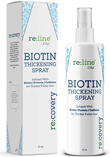 Paisle Botanics Biotin Hair Thickening Spray for Thin Hair Texturizing  Spray Hair Loss Prevention Thinning Hair Thickening Tonic for Fine Hair T