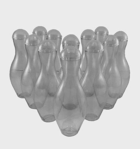 Sierra Novelty Bowli Mini Bowling Pin Candy Container Party Favor 12 Pack