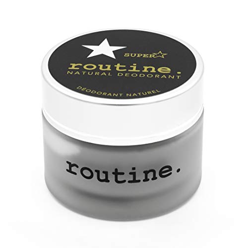 Routine Natural Deodorant - Superstar: Activated Charcoal, Magnesium & Prebiotics - 58g