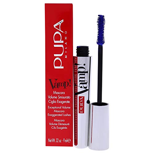 Pupa Milano Vamp! Mascara - Volume Building Revolutionary Performance and Formula - For Thick, Full, Super Dense Lashes with the