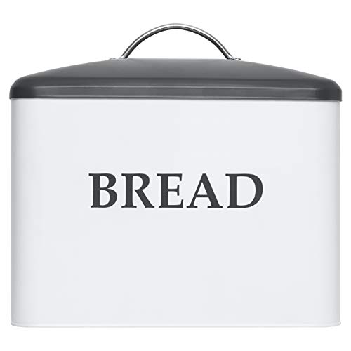 Baie Maison Extra Large Bread Box - Bread Boxes For Kitchen Counter Holds 2+ Loaves For All Your Bread Storage - Bread Container Counter Org