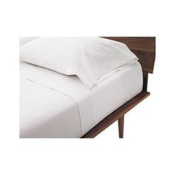 Plushy Comfort Queen Sleeper Sofa Bed Sheet Set - White 100 Percent Egyptian Cotton (60"x74"x6") 600 thread count