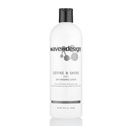 Design Essentials Define & Shine 2-N-1 Dry Finishing Lotion To Restore, Define & Revitalize Waves, Curls, and Texturized Styles,