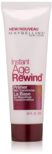 Maybelline New York Instant Age Rewind Primer Skin Transformer, Clear, 0.85 Fluid Ounce