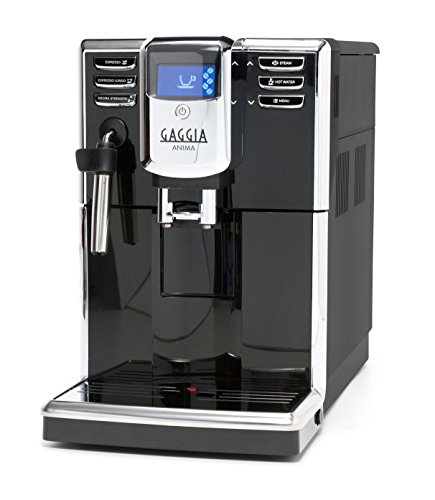 Gaggia Anima Coffee and Espresso Machine, Includes Steam Wand for Manual Frothing for Lattes and Cappuccinos with Programmable O